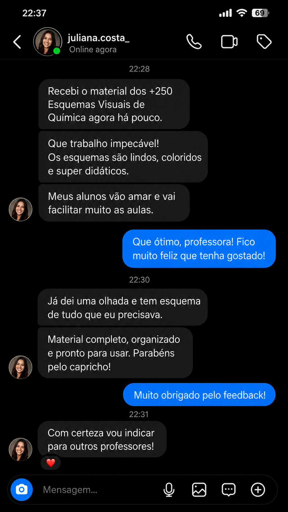Depoimento de professor 3