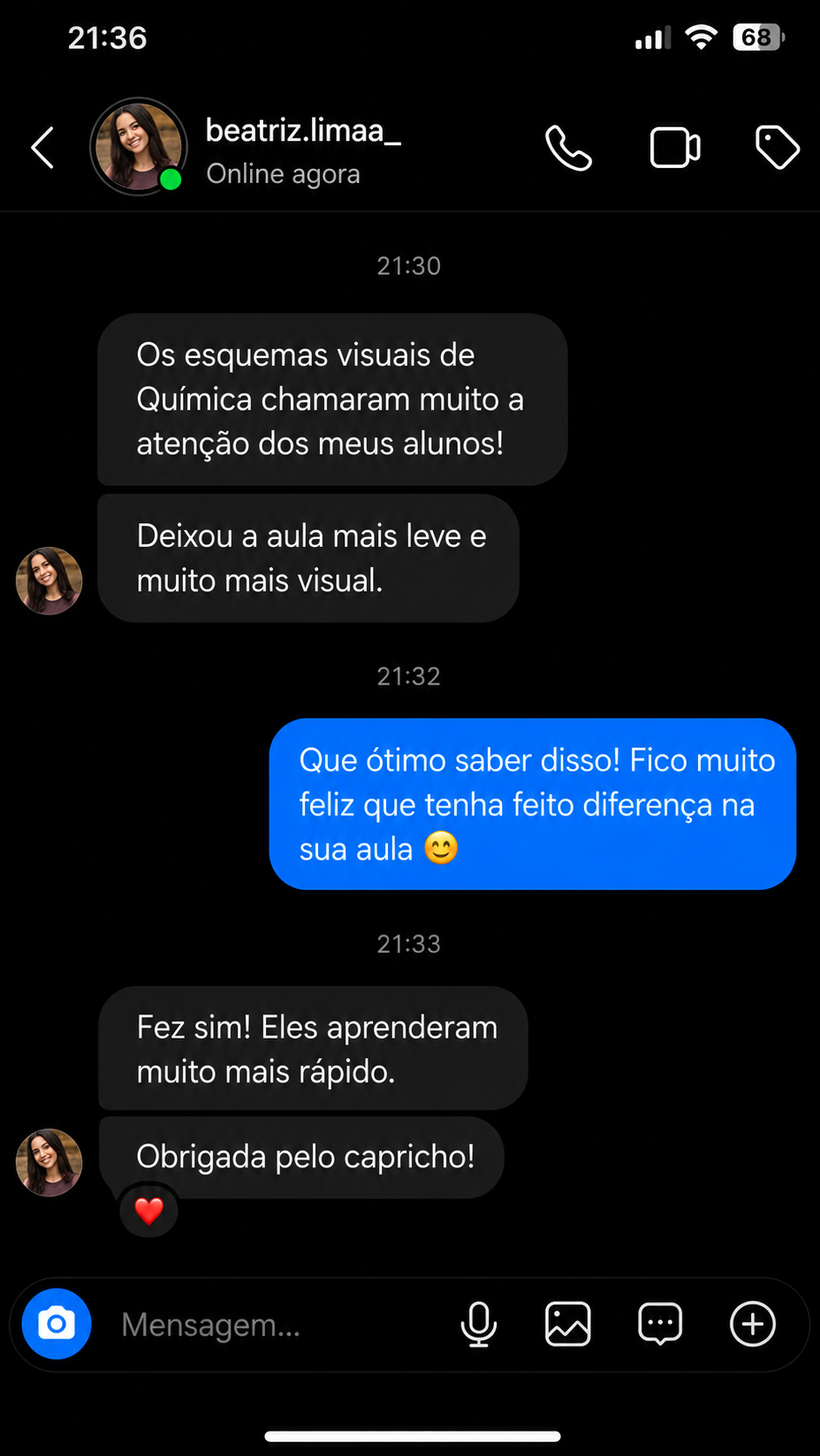 Depoimento de professor 2